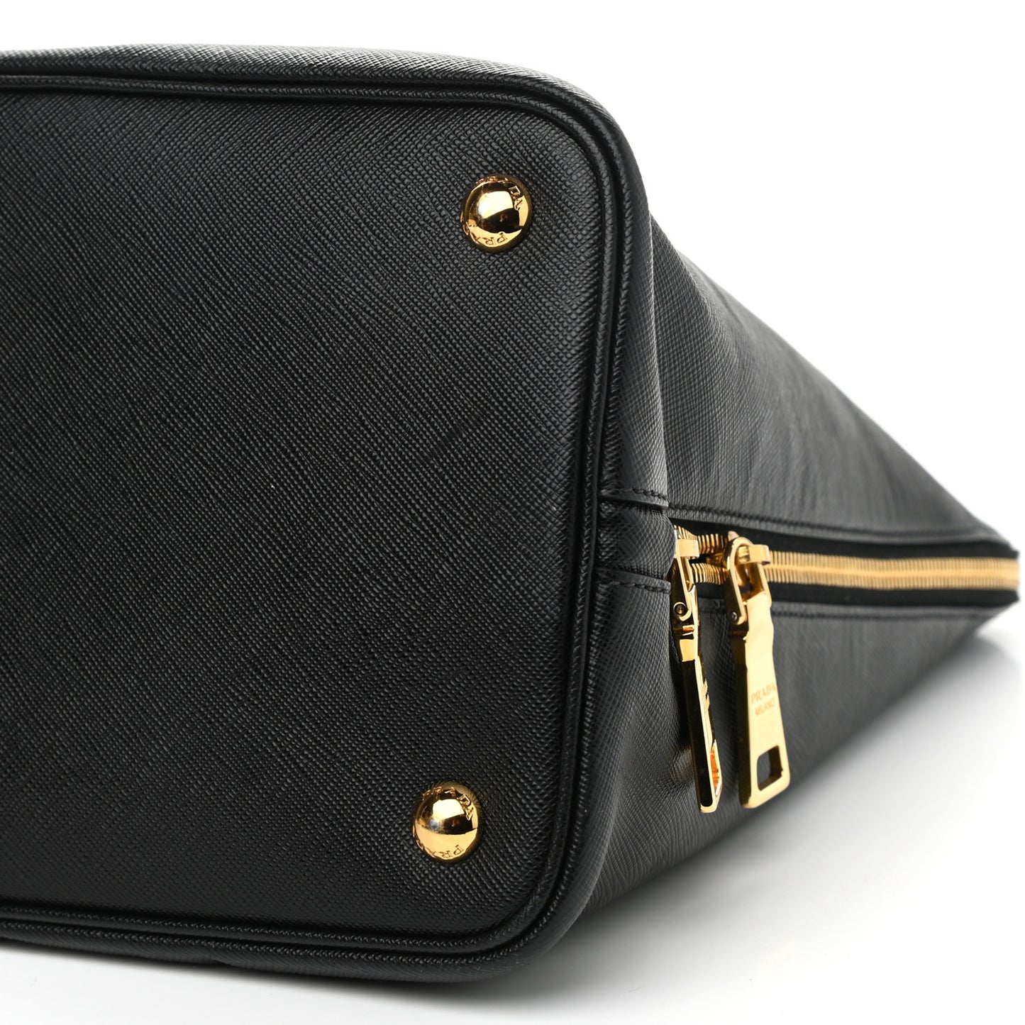 Saffiano Lux Large Promenade Tote Black