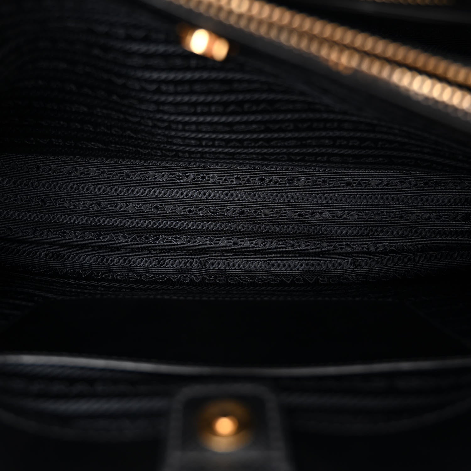 Prada Saffiano Medium Galleria Double Zip Tote Black 6 of 11