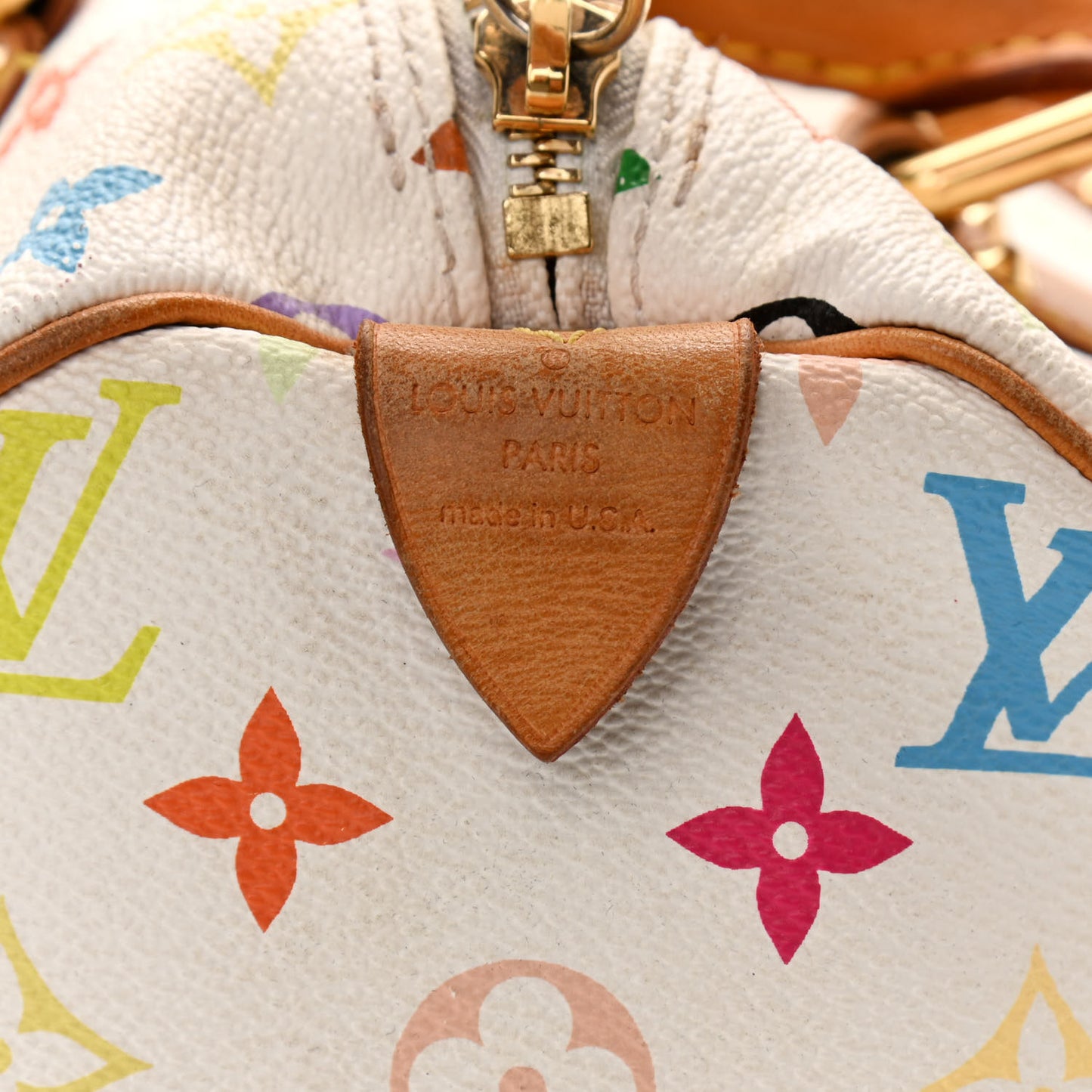Monogram Multicolor Speedy 30 White