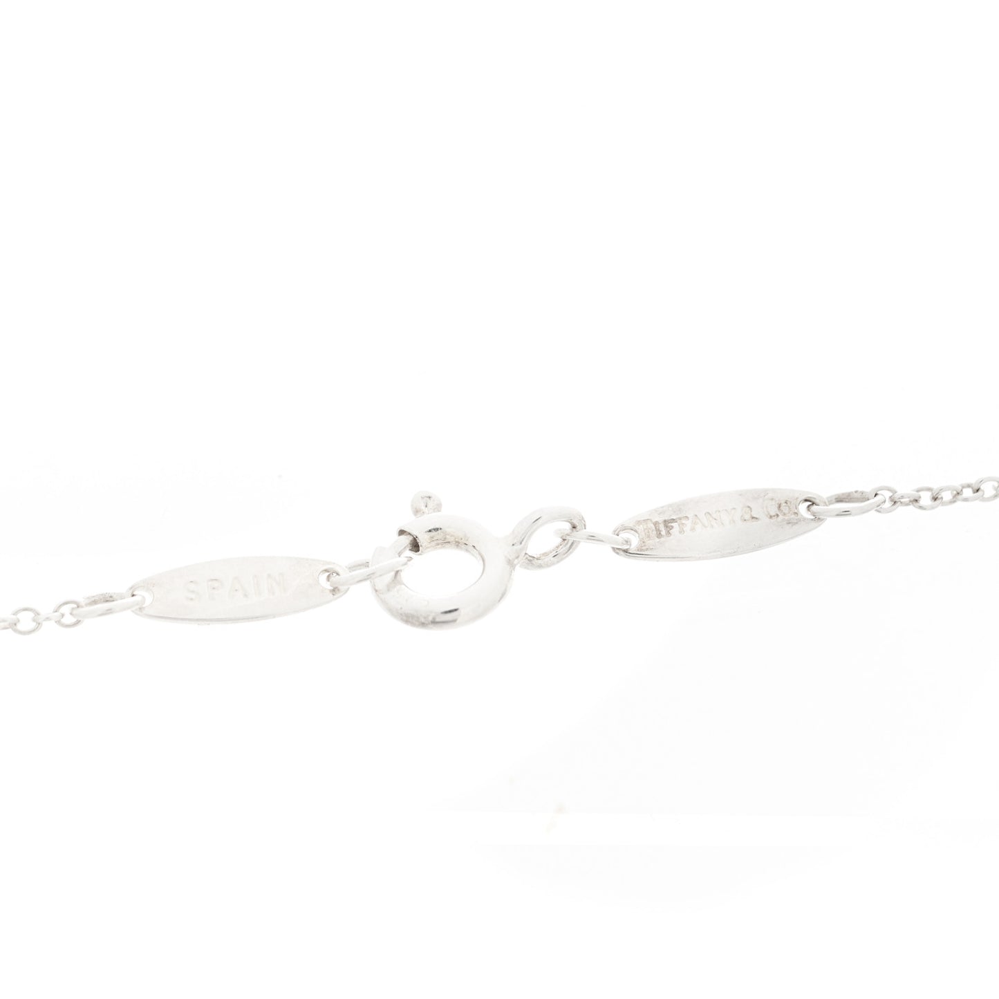 Sterling Silver Aquamarine Elsa Peretti Color By The Yard Bracelet