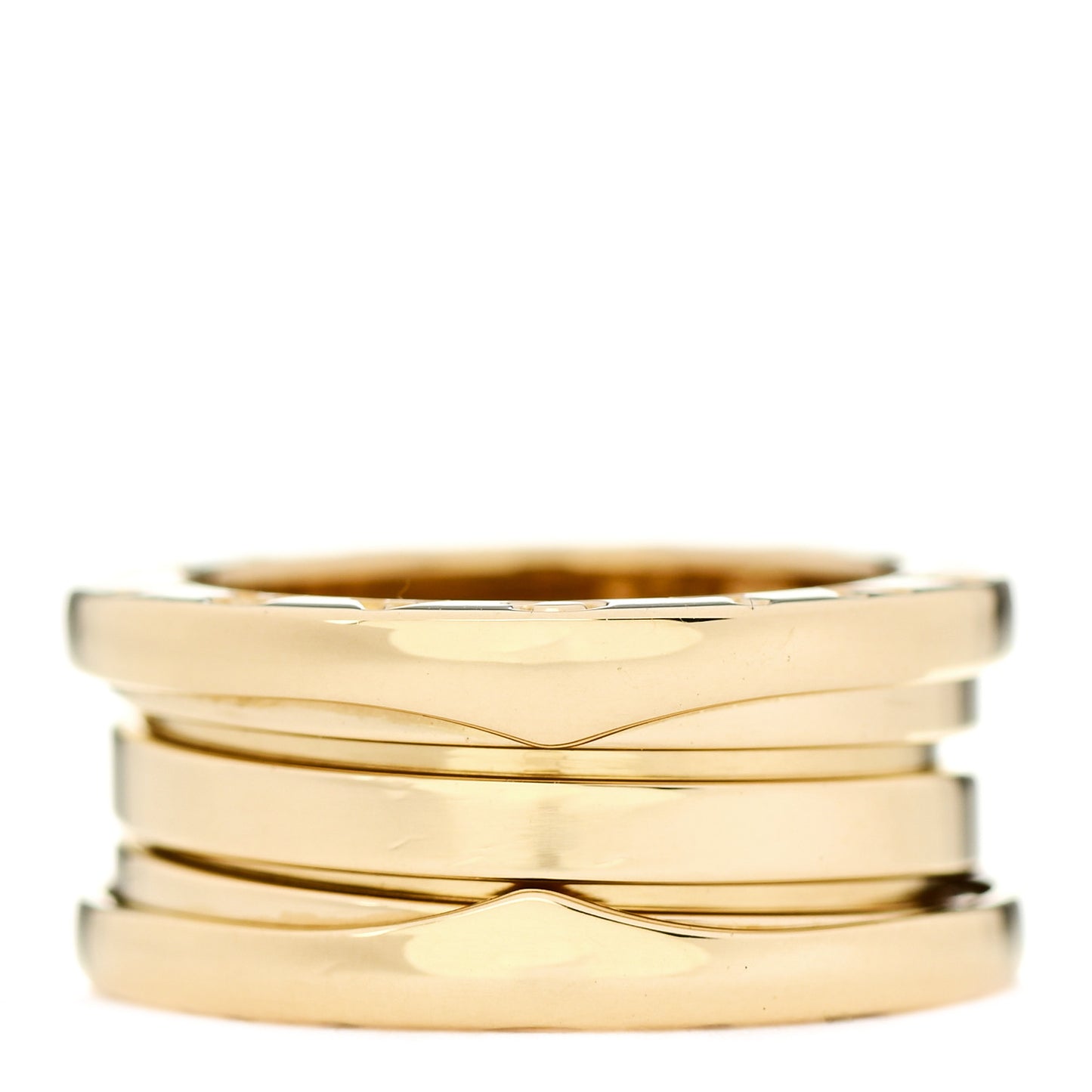 18K Yellow Gold B.Zero1 Three-Band Ring 47 4