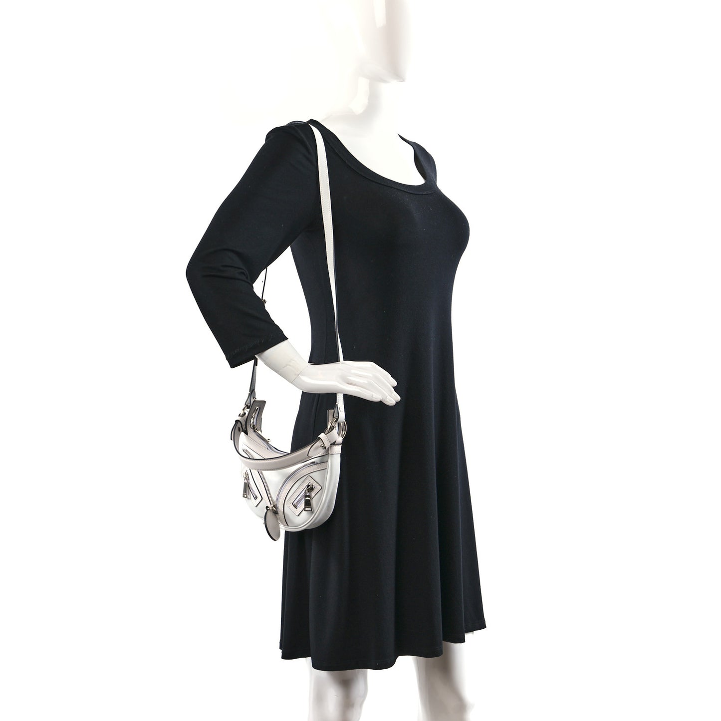 Calfskin La Medusa Archive Hobo White