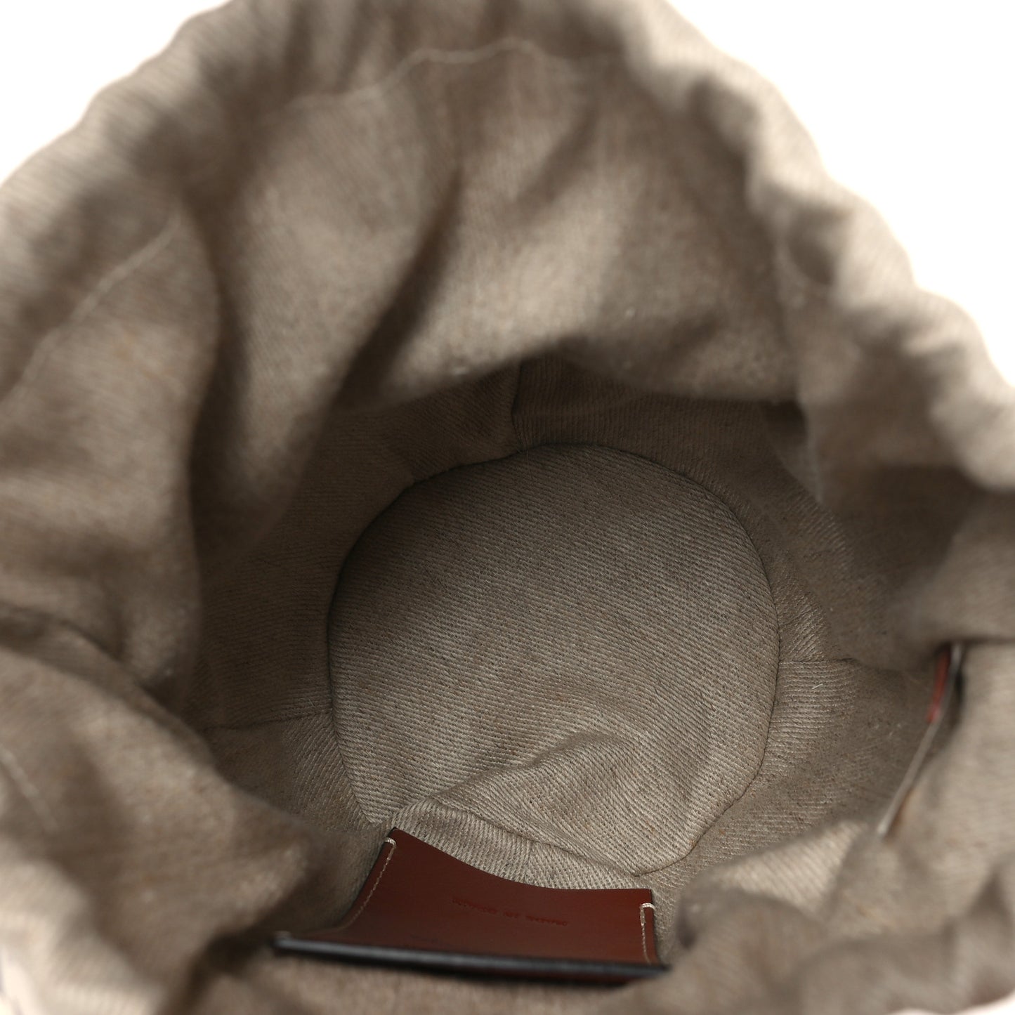 Natural Woven Fiber Small Woody Basket