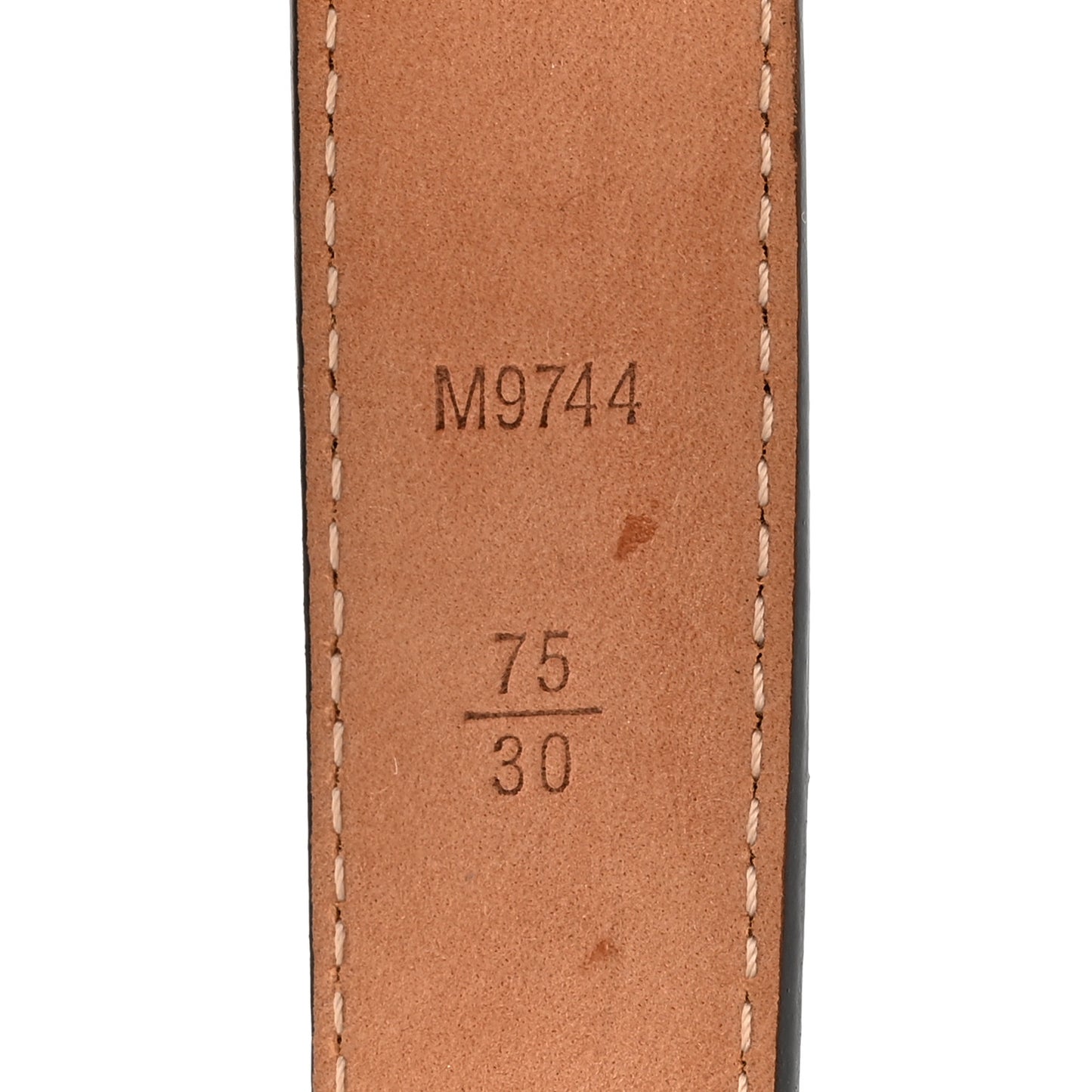 Damier Ebene Mini 25mm Belt 75 30