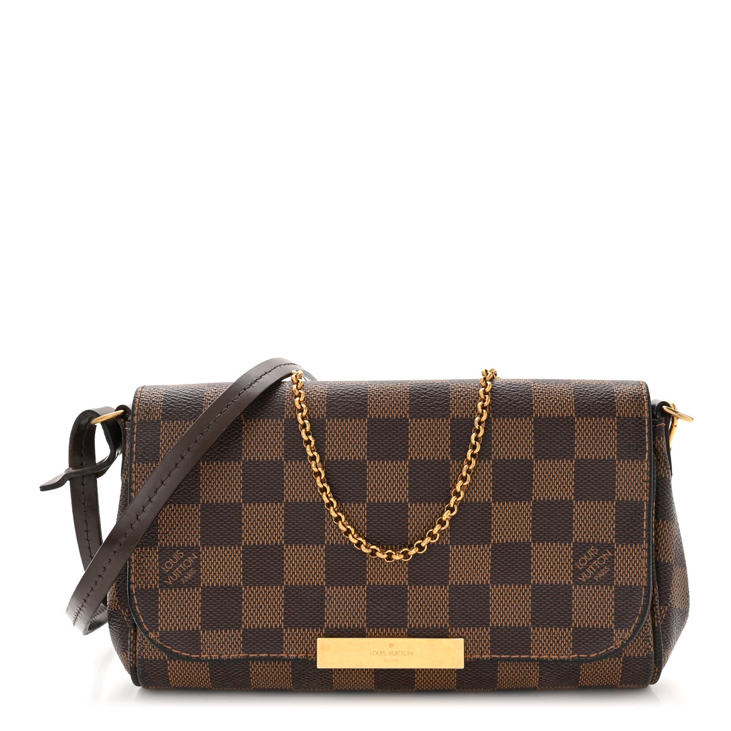 Louis Vuitton LOUIS VUITTON Damier Ebene Favorite PM 1 of 10