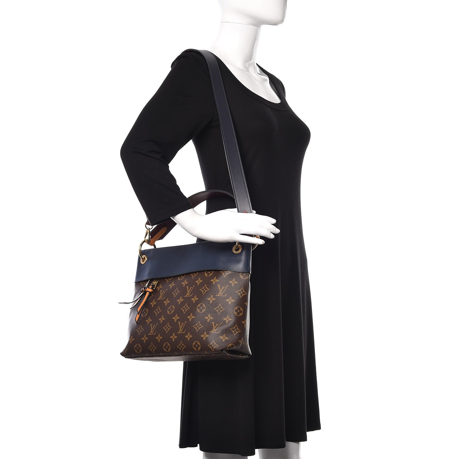 Louis Vuitton Tuileries Besace Marine Bordeaux 2 of 10