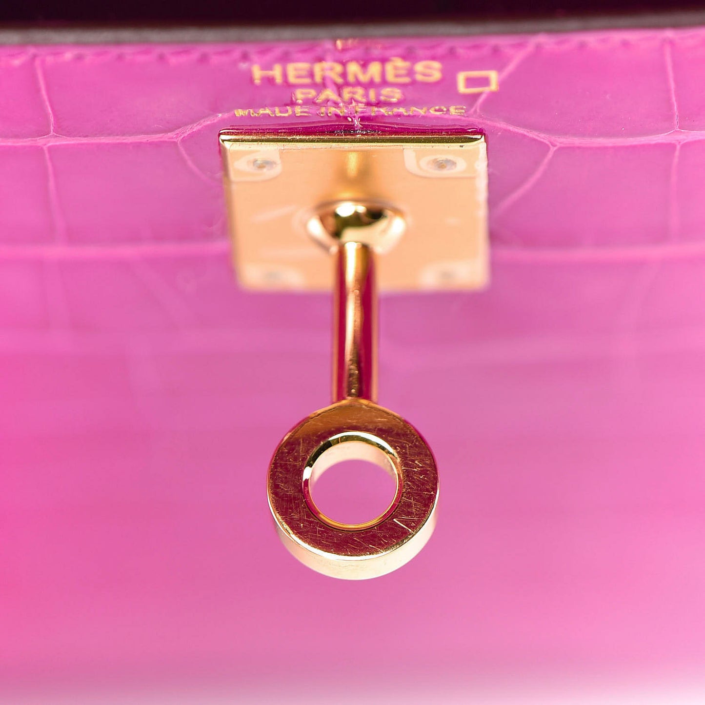 Shiny Alligator Kelly Sellier 25 Rose Scheherazade