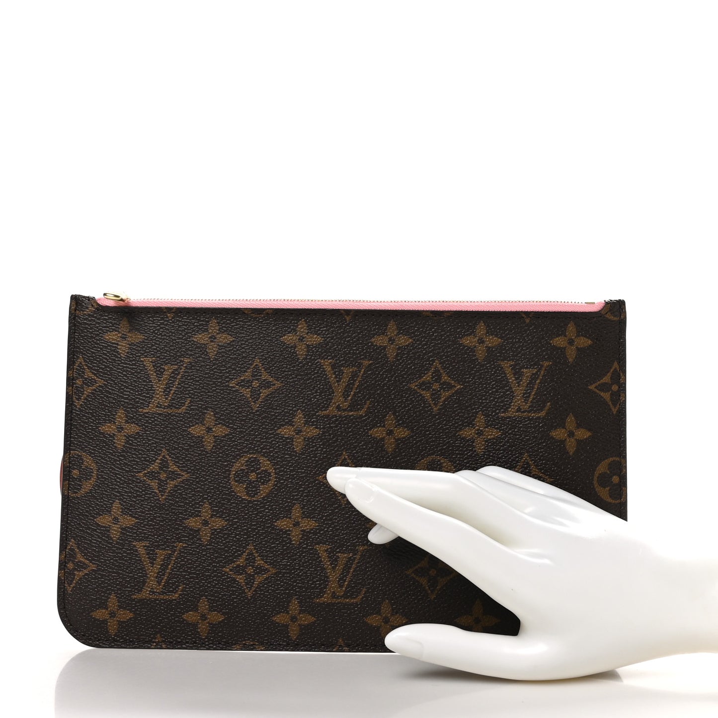 Monogram Neverfull MM GM Pochette Rose Ballerine