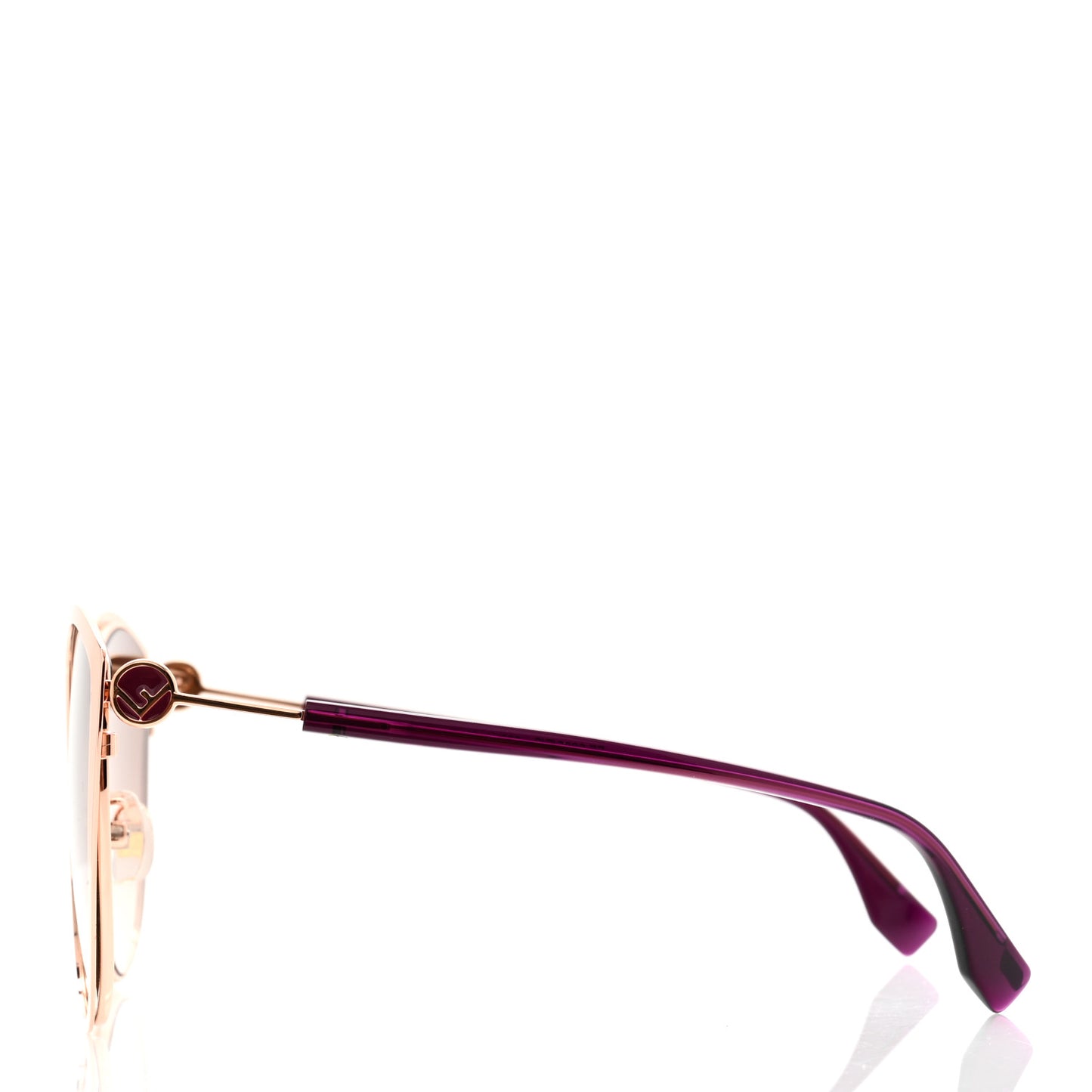 Cat Eye F is Fendi Sunglasses FF 0395/F/S Gold