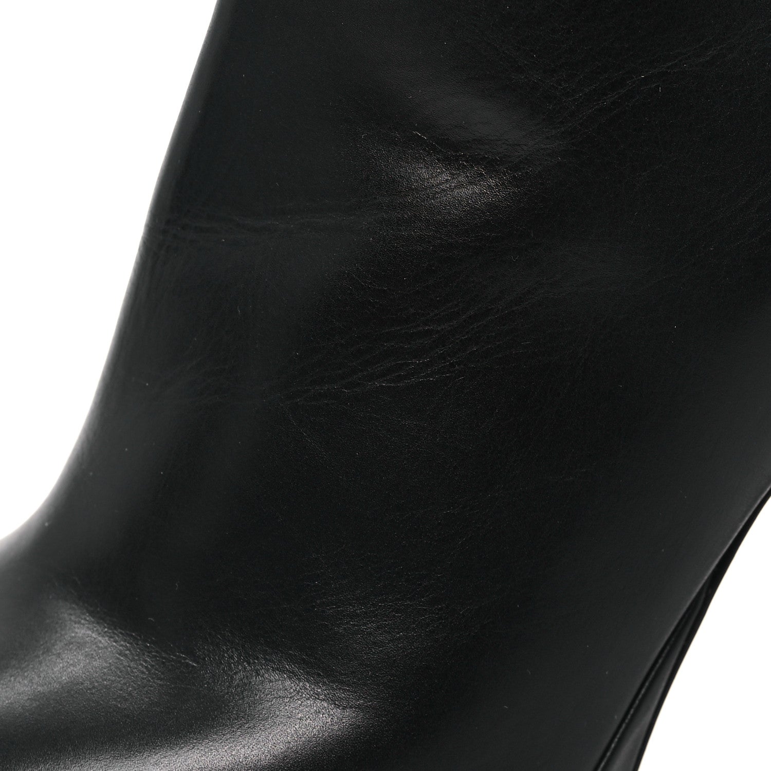 Louis Vuitton Soft Calfskin Monogram Afterglow Platform Ankle Boots 37 Black 9 of 10