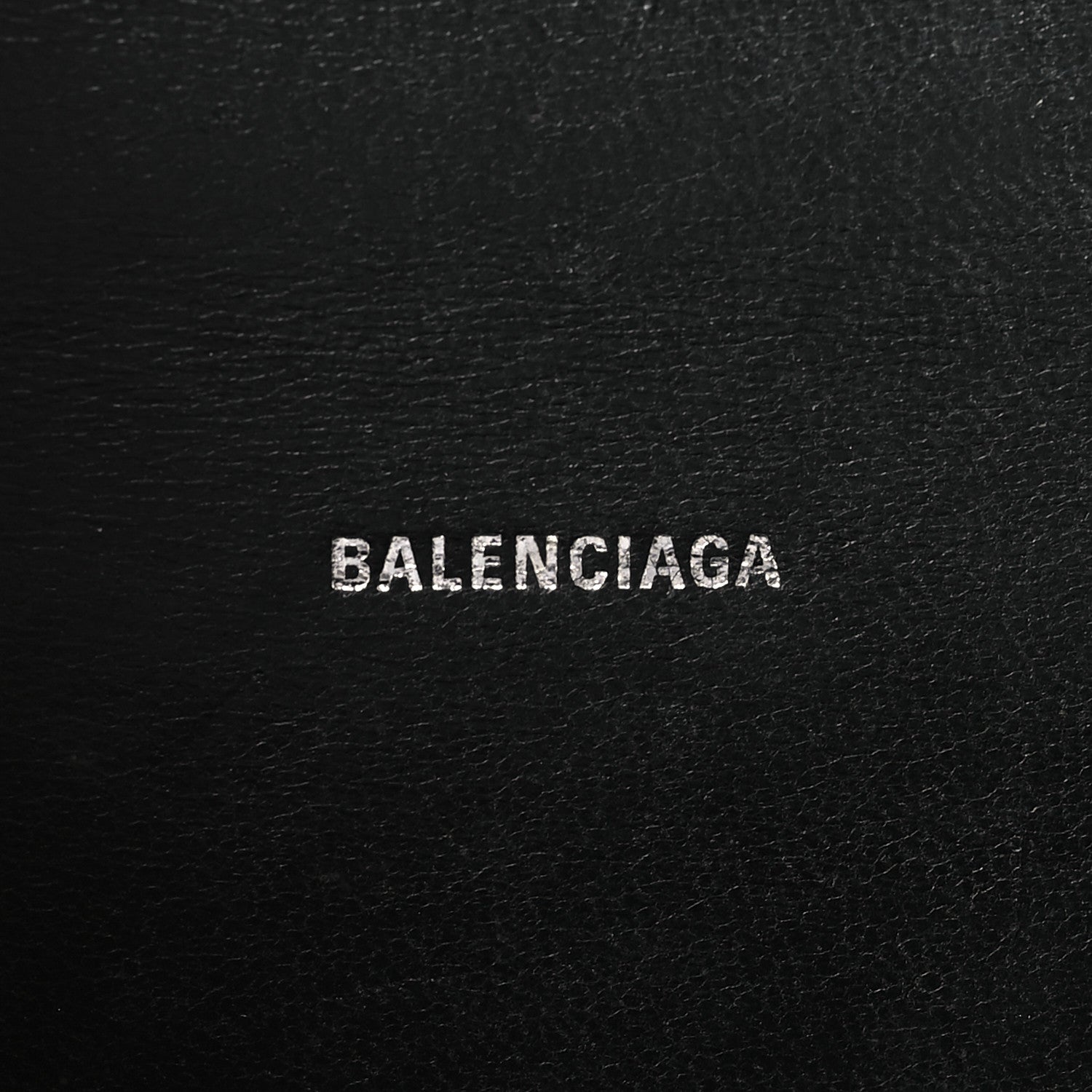 Balenciaga Metallic Textured Calfskin Hourglass Top Handle Bag XS Silver 5 of 8