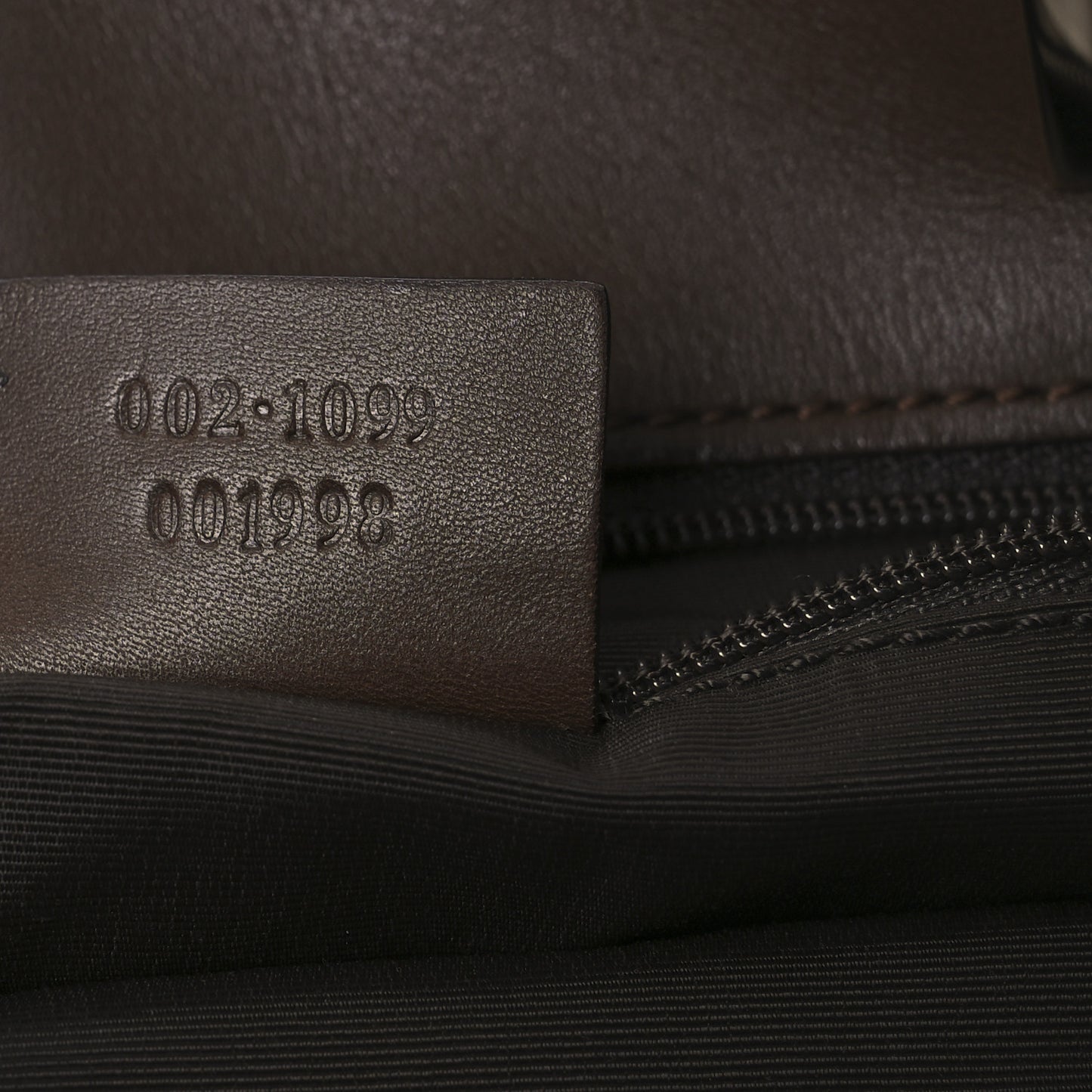 Monogram Small Bucket Tote Brown
