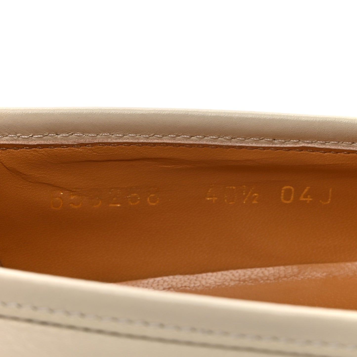 Jakarta Calfskin Womens Interlocking G Horsebit Loafers 40.5 Mystic White