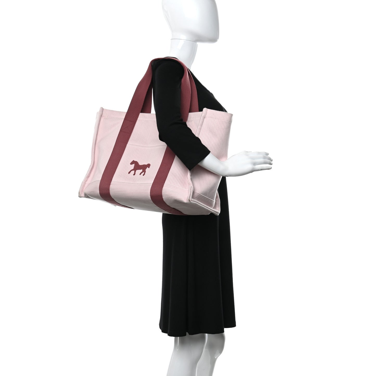 Cotton Canvas Cavalcolor Nappy Diaper Bag Rose Petal