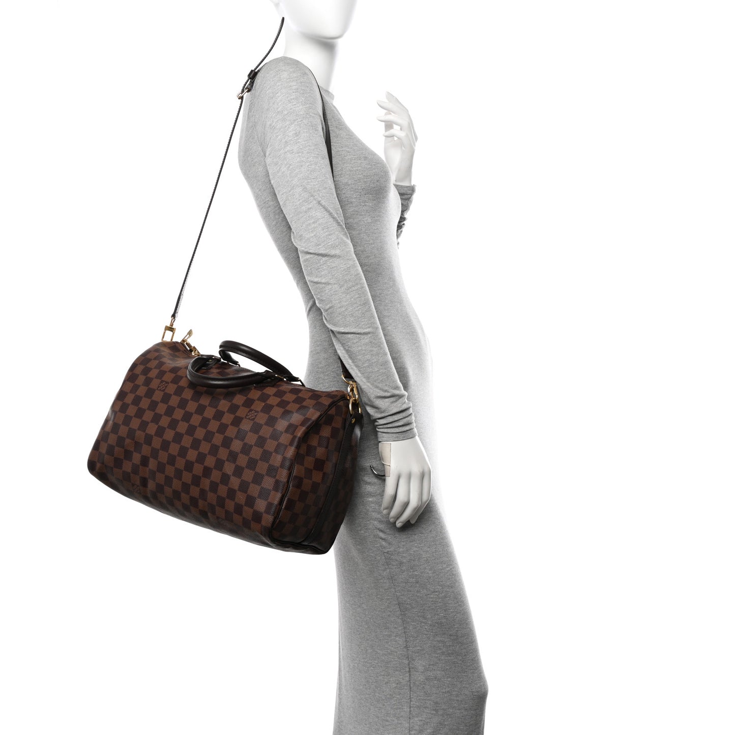 Damier Ebene Speedy Bandouliere 35