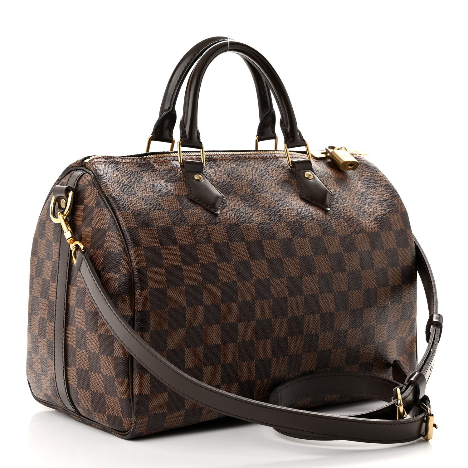 Louis Vuitton Damier Ebene Speedy Bandouliere 30 3 of 11