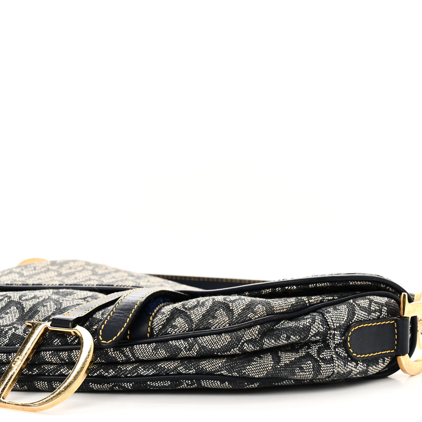 Monogram Saddle Bag Blue