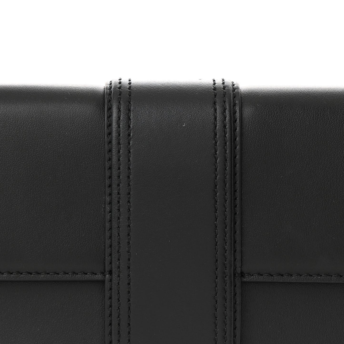Smooth Calfskin Le Bambino Long Black