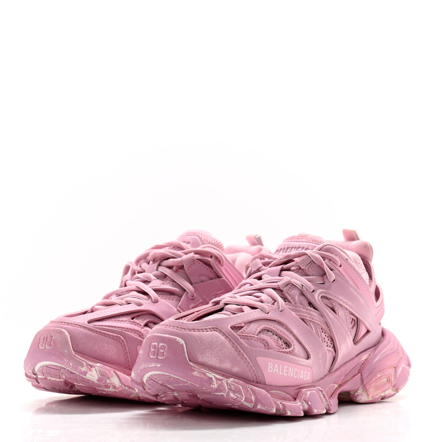 Mesh Nylon Womens Track Sneakers 36 36 Faded Pink