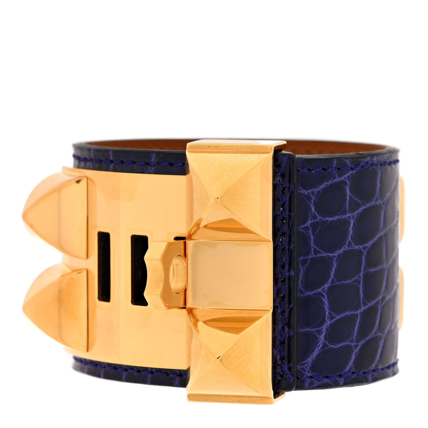 Shiny Alligator Collier De Chien CDC Bracelet T1