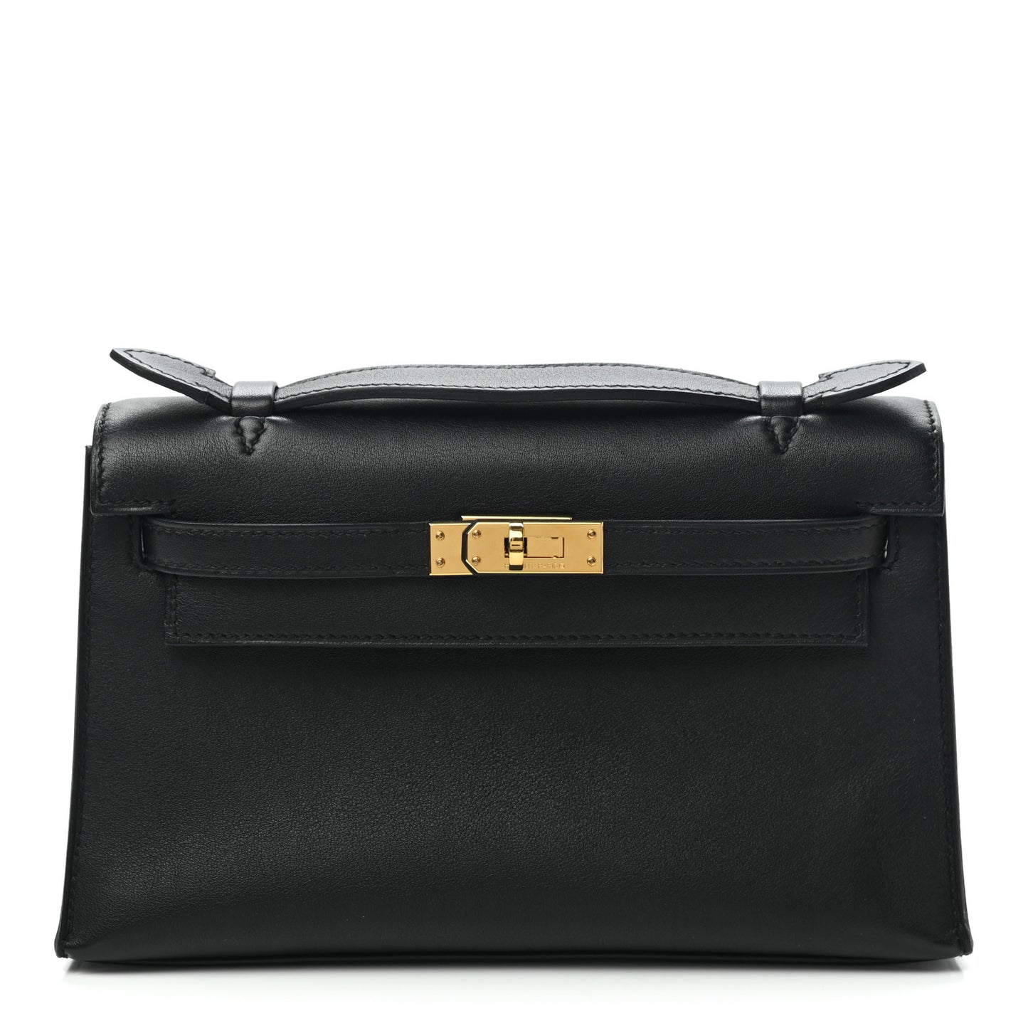 Swift Kelly Pochette Clutch Black