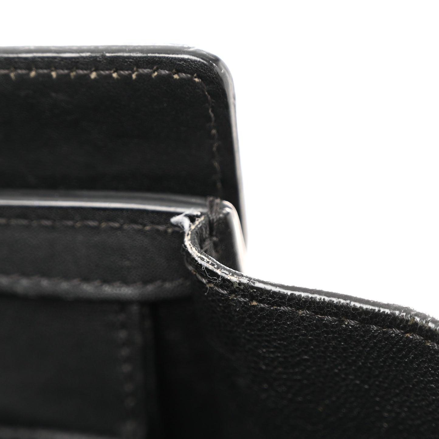 Smooth Calfskin Nano Luggage Black