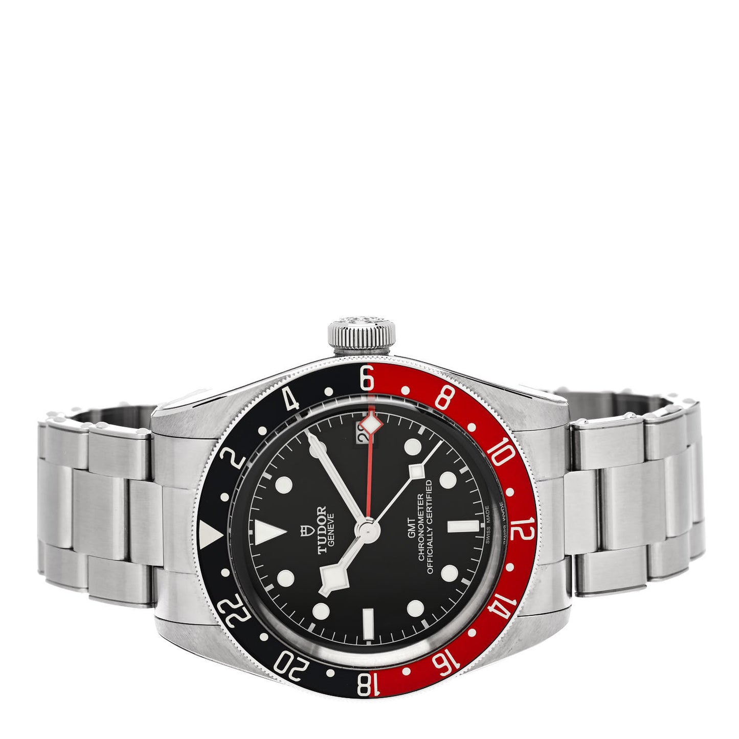 Stainless Steel 41mm Black Bay GMT Automatic Watch Black 79830RB