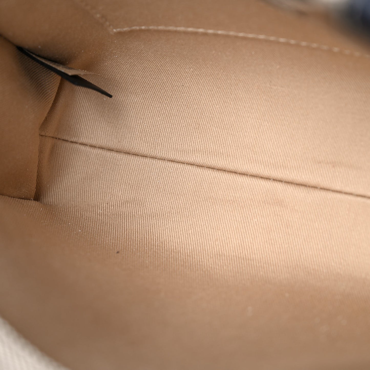 Cotton Calfskin Small Woody Ribbon Tote White