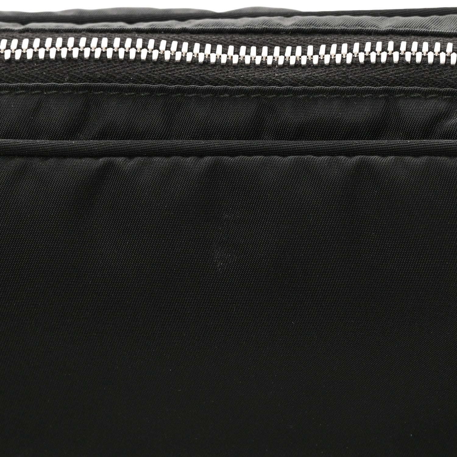Prada Tessuto Re-Nylon Logo Print Belt Bag Black 12 of 12