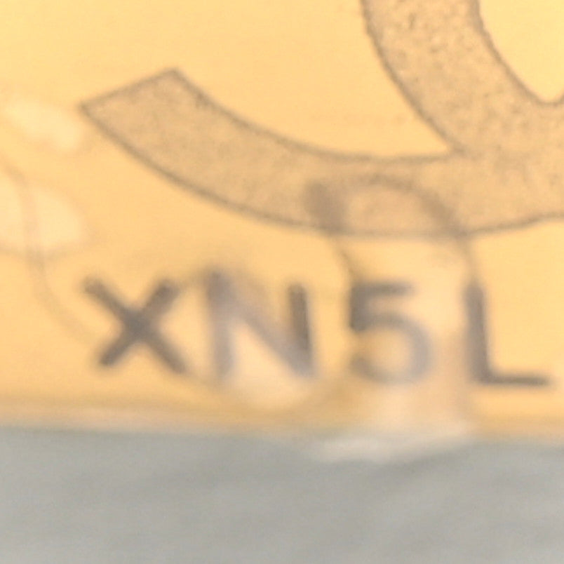 Lambskin Quilted Mini Pearl Crush Flap Light Grey