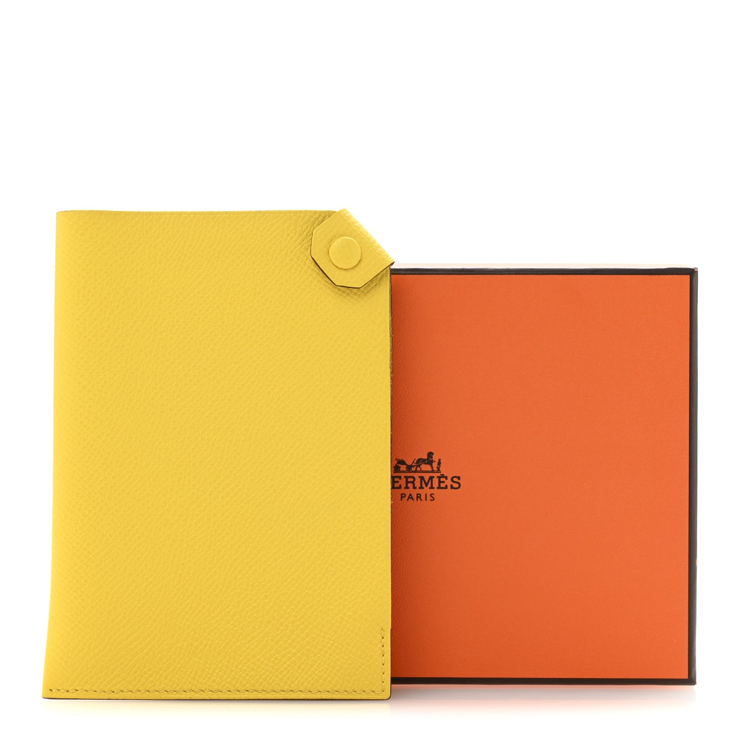 Epsom Tarmac PM Passport Holder Jaune De Naples