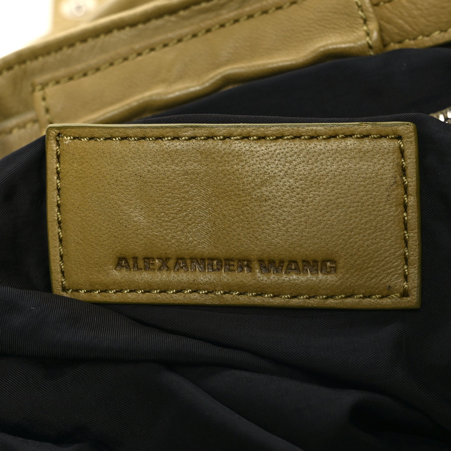 Lambskin Mini Marti Backpack Green Silver Hardware