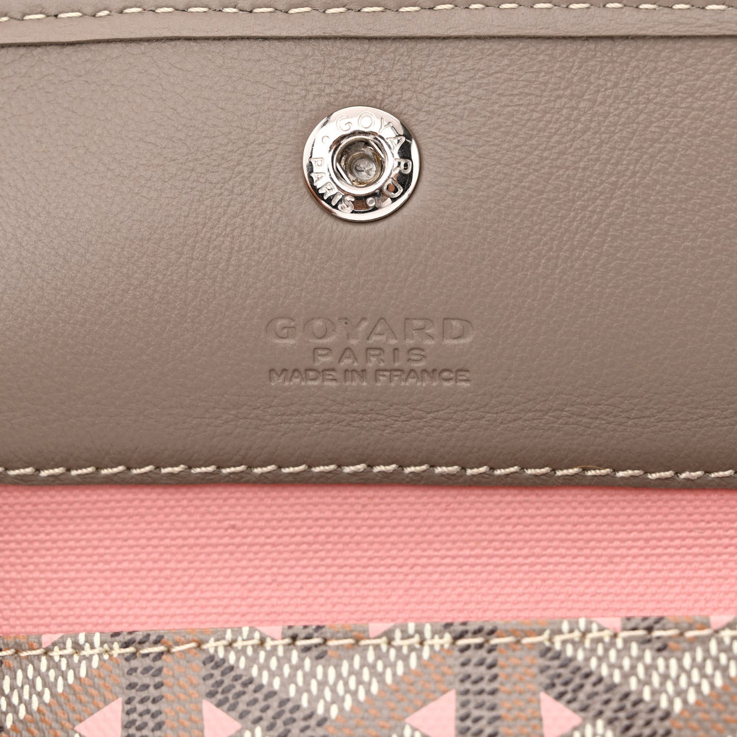 Goyardine Saint Louis Claire Voie GM Grege Powder Pink