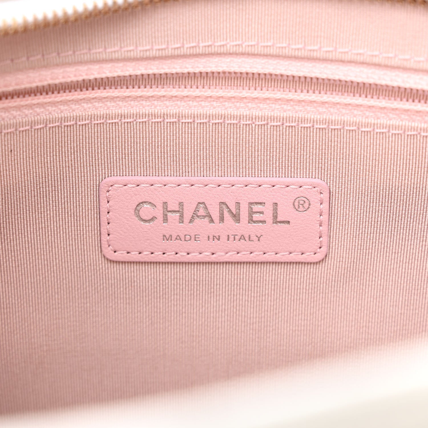 Chanel Patent Goatskin Quilted Medium Gabrielle Hobo White 6 of 11