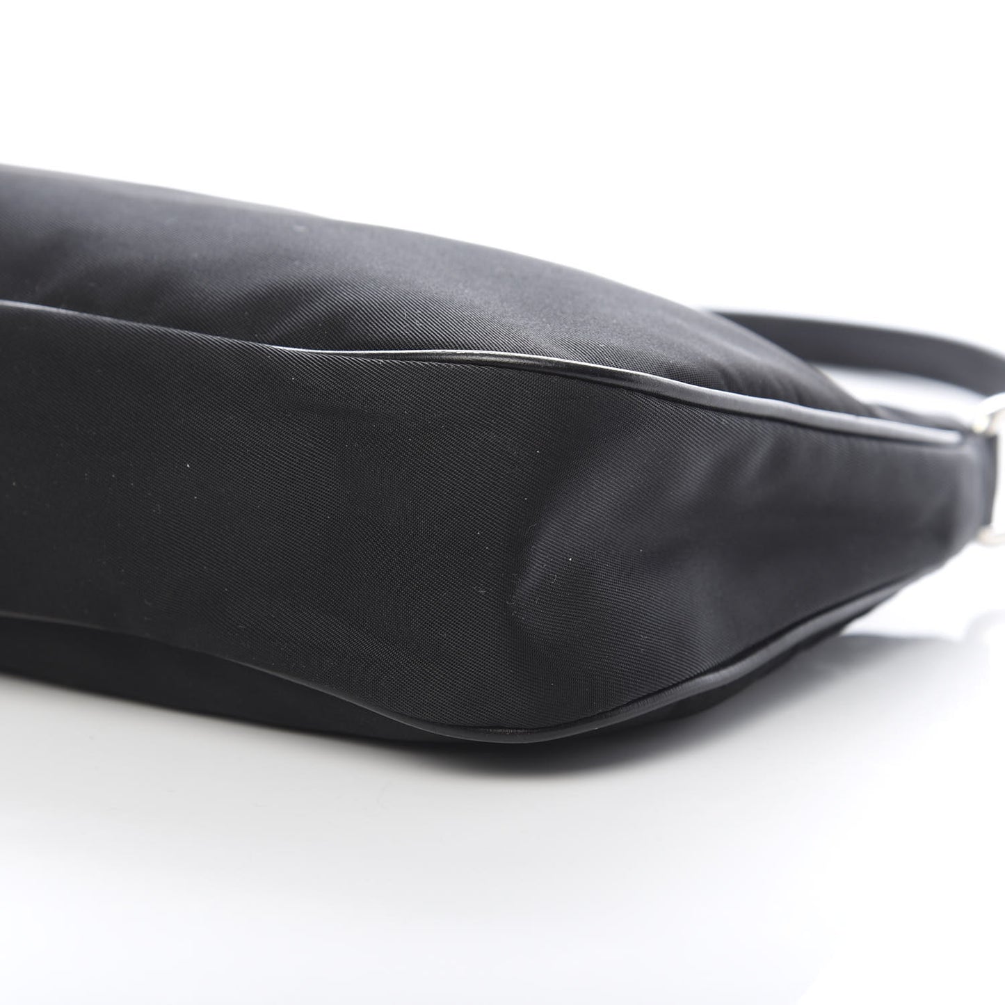 Tessuto Light Nylon Pochette Bag Black