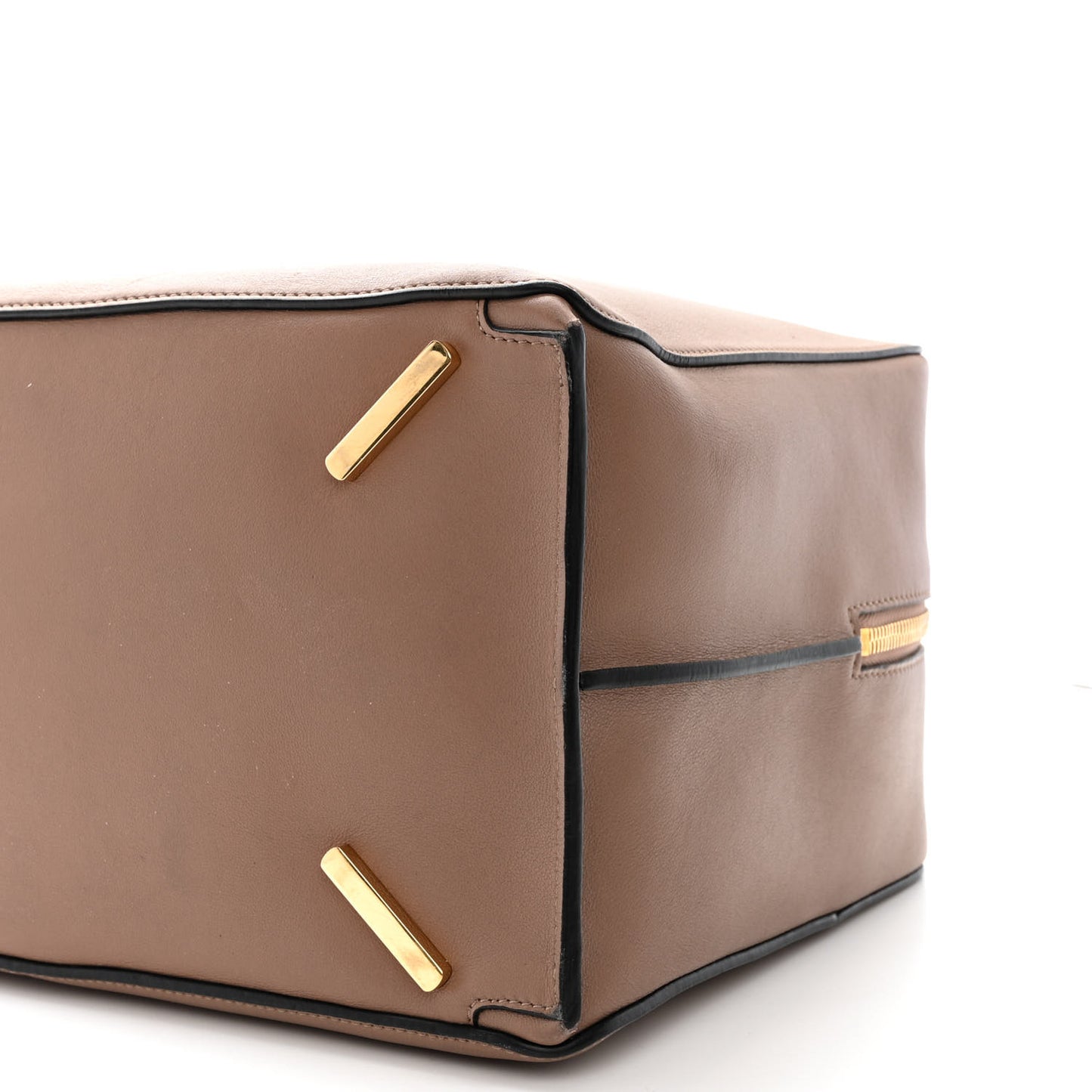 Calfskin Goya Weekender Bag Brown