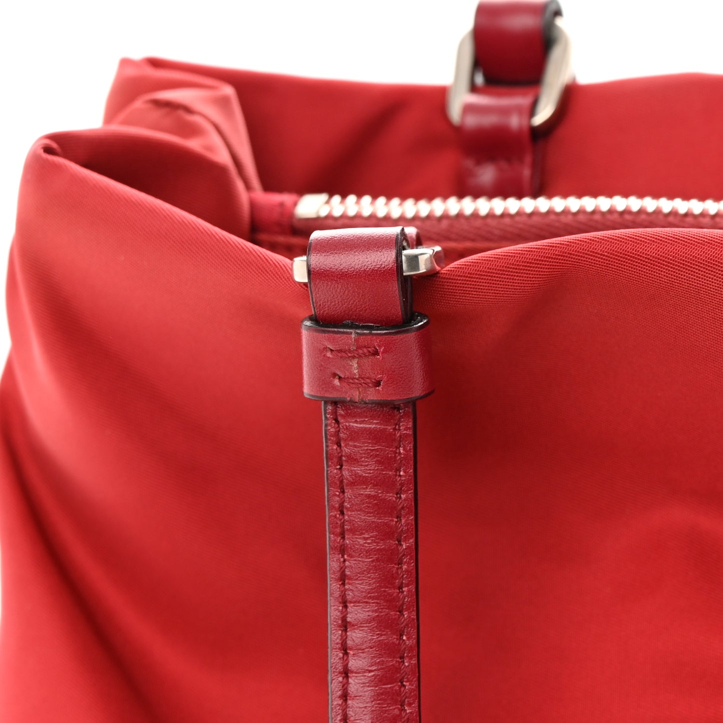 Tessuto Nylon Tote Red