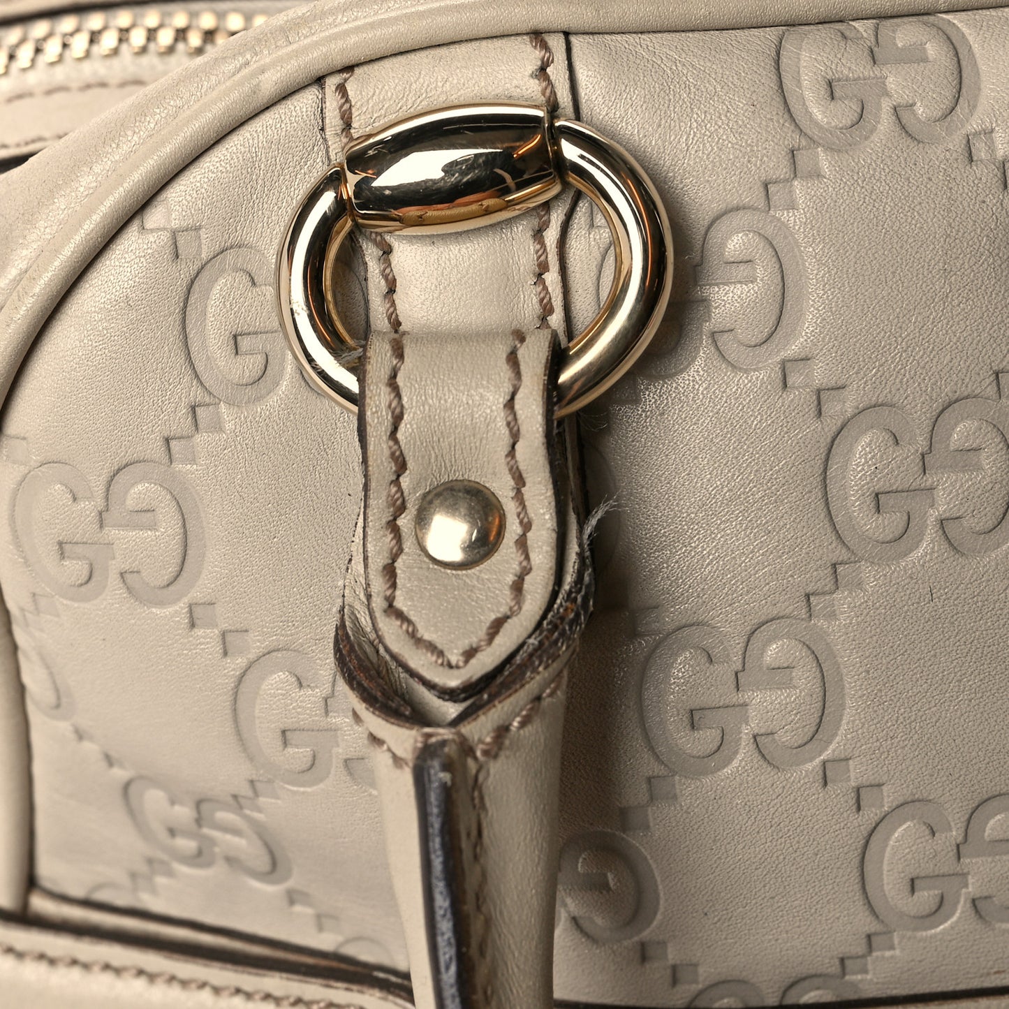 Guccissima Large Wave Boston Off White
