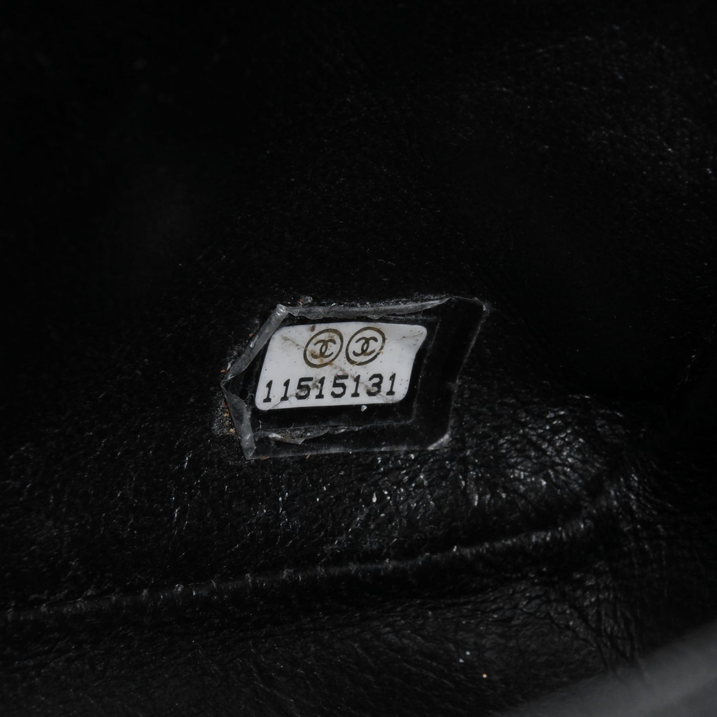 Caviar Jumbo Single Flap Black