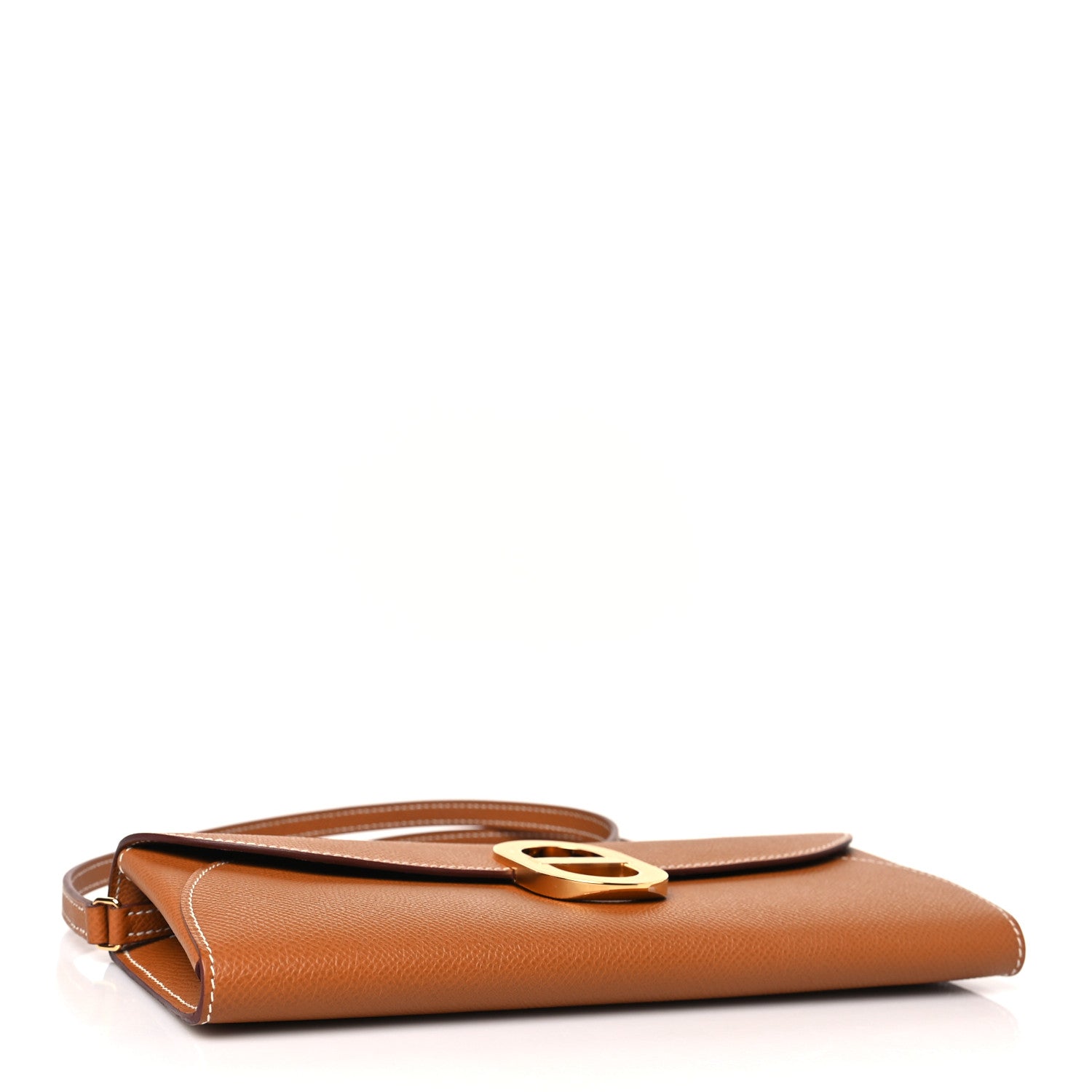 Hermes Epsom Maillon Wallet To Go Gold 4 of 9