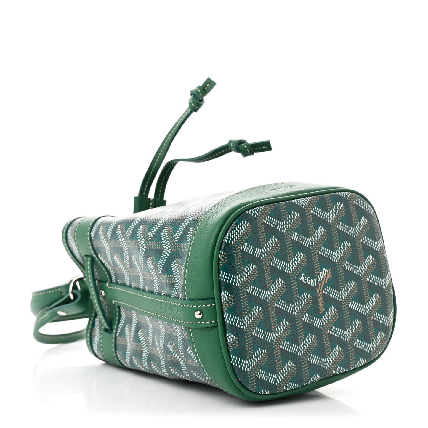 Goyardine Petit Flot Mini Bucket Bag Green