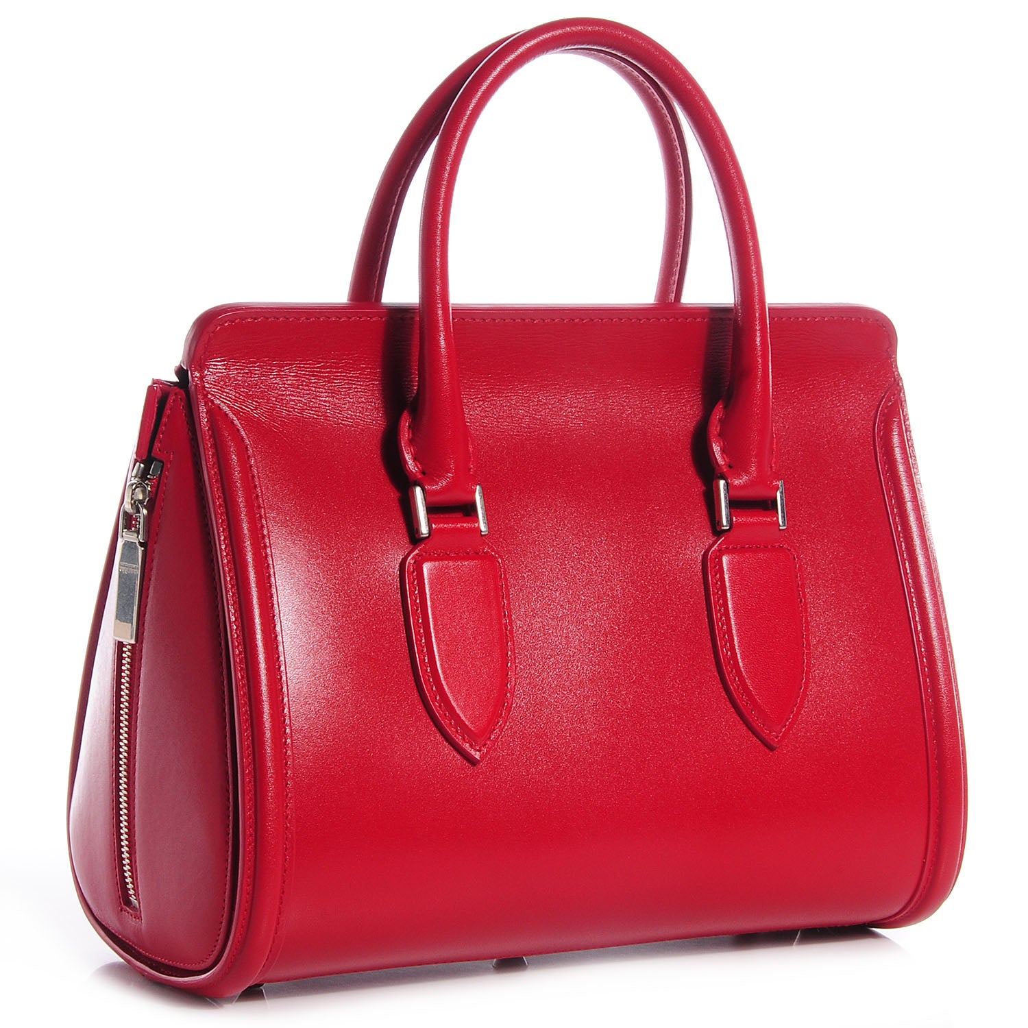 Alexander McQueen Leather Small Heroine Bag Red 3 of 9
