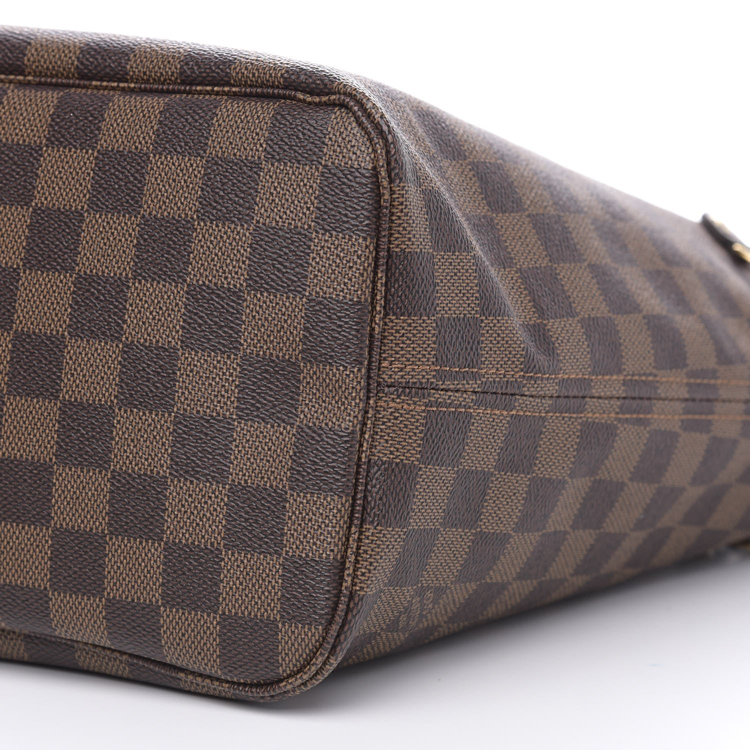 Louis Vuitton Damier Ebene Neo Neverfull MM Rose Ballerine 9 of 9