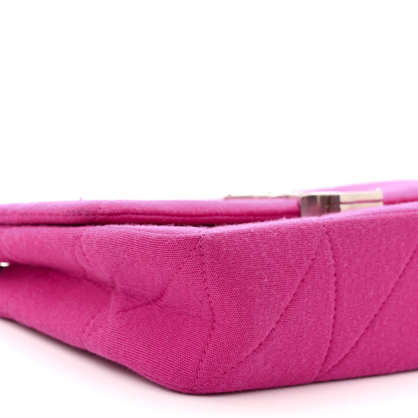 Jersey Wool Patchwork Monogram Medium Jamie Fuchsia
