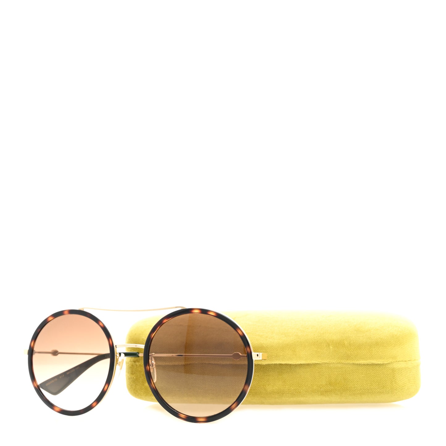 Round Sunglasses GG0061S Tortoise