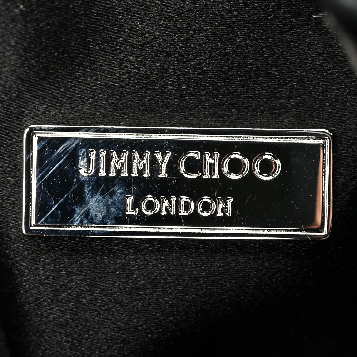 Jimmy Choo Calfskin Bon Bon Bag Bucket Bag Black 6 of 9