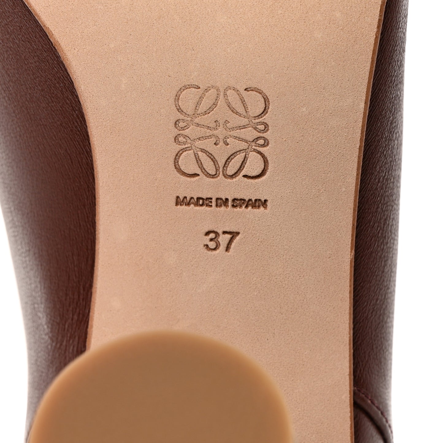 Calfskin Ankle Boots 80 37 Burgundy