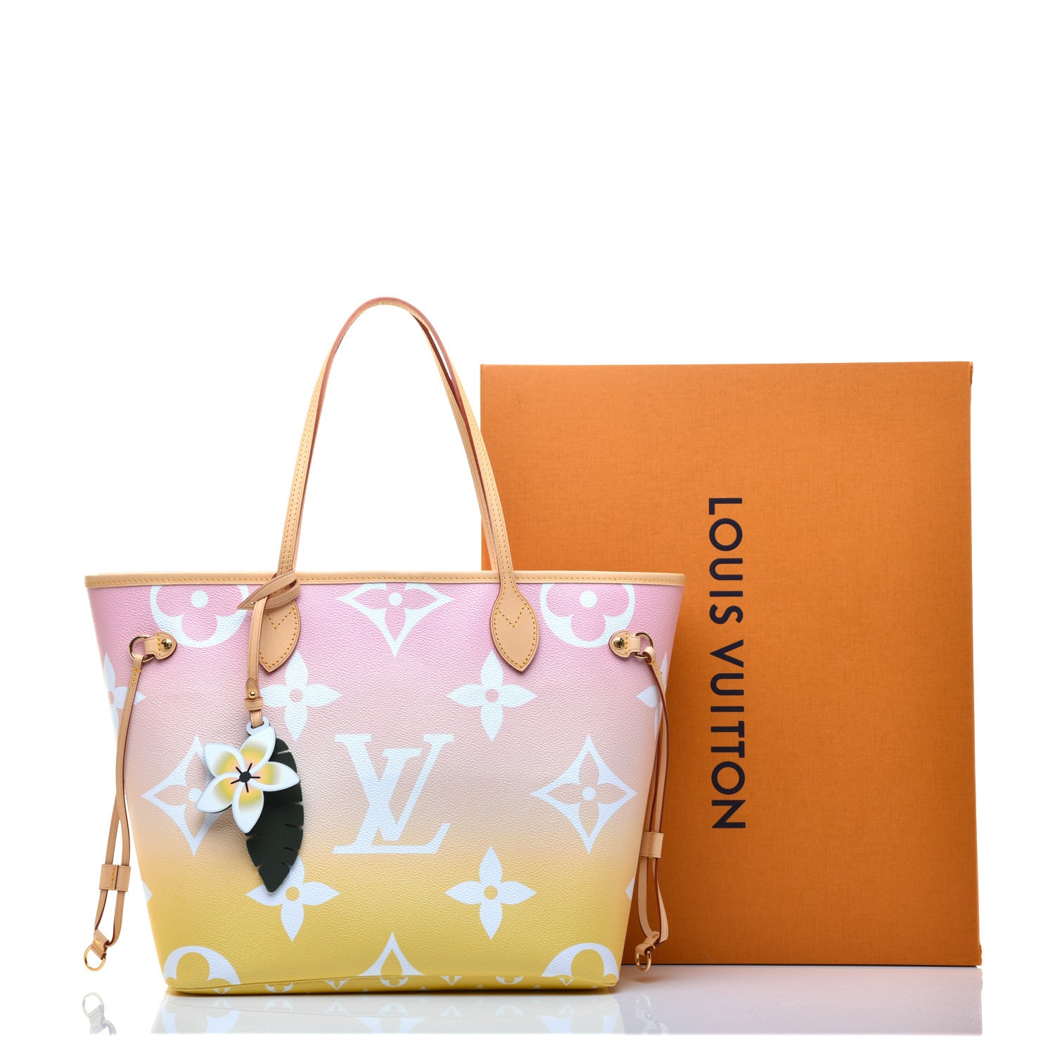 Louis Vuitton Monogram Giant By The Pool Neverfull MM Light Pink 10 of 10