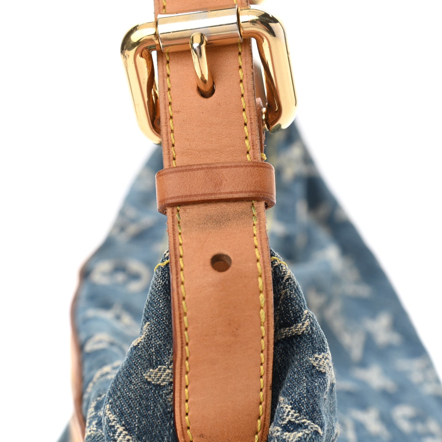 Monogram Denim Baggy PM Blue