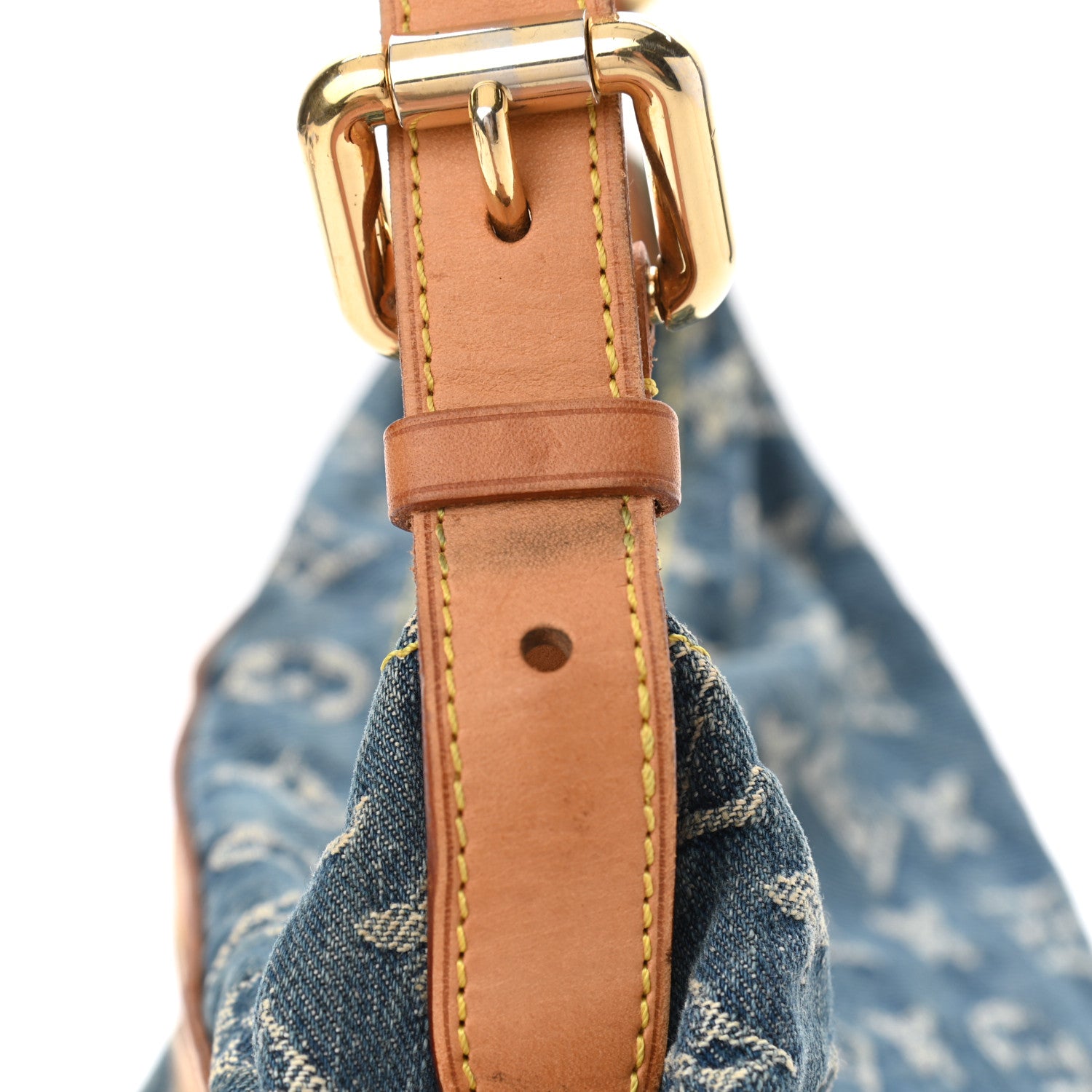 Louis Vuitton Monogram Denim Baggy PM Blue 10 of 12